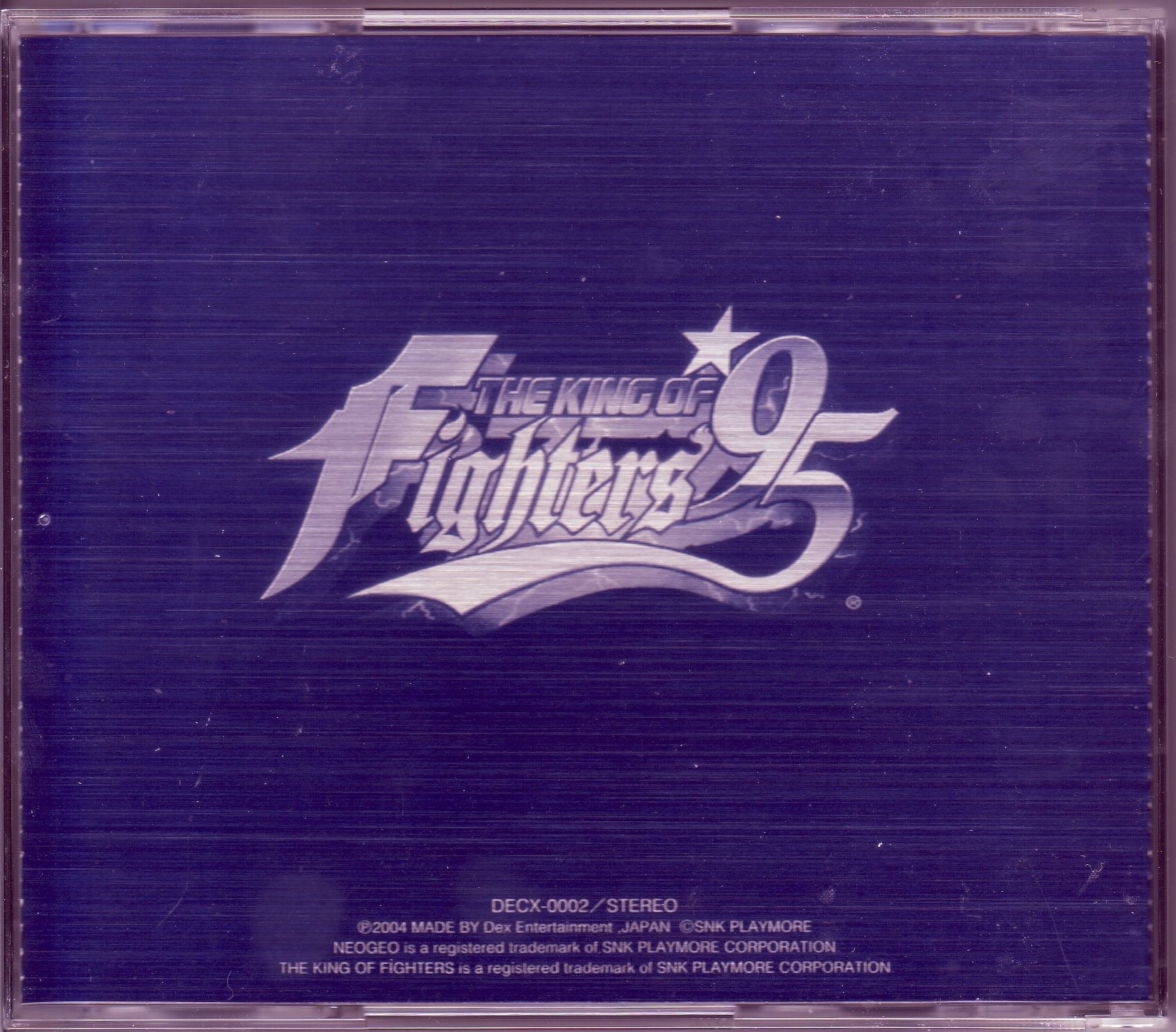 THE KING OF FIGHTERS NEOGEO's SOUNDTRACK 10th Anniversary